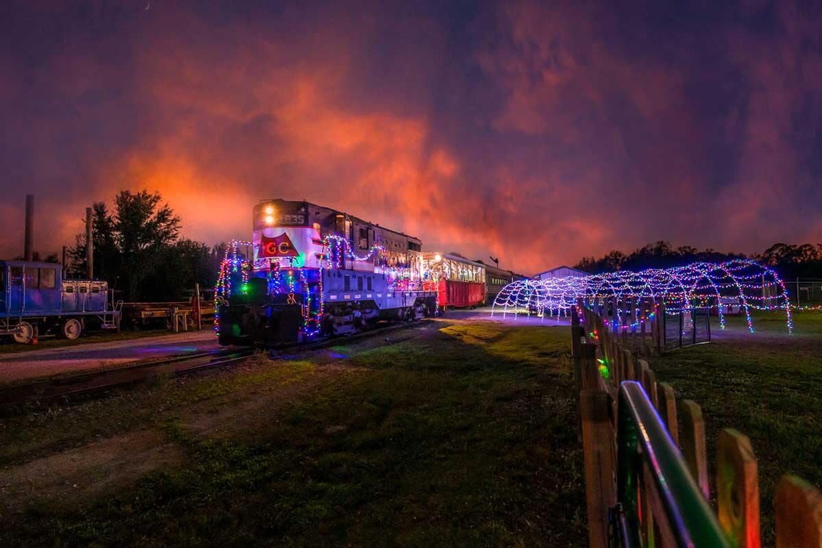 North Pole Express Christmas Train.